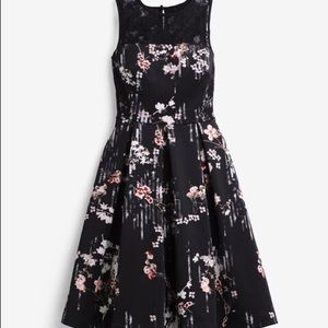 White House Black market. Fit and flare dress.